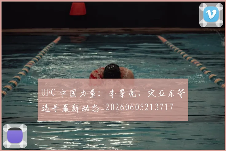 UFC 中国力量：李景亮、宋亚东等选手最新动态_20260605213717